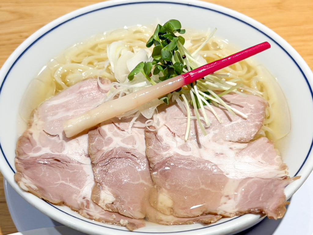 冷やし 煮干し塩らーめん